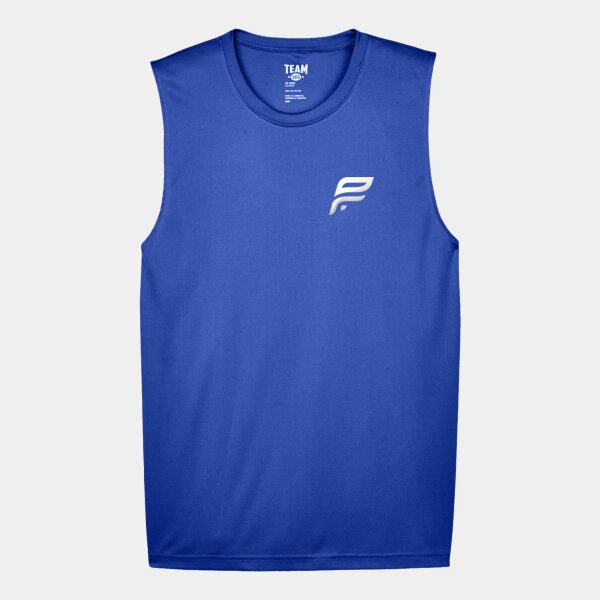 Men Performance Pickleflow Tank Top (Blue) Thumbnail