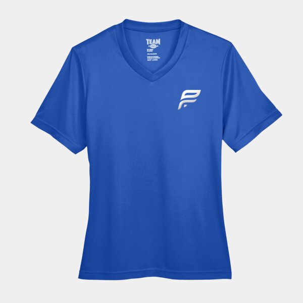 Women Performance Pickleflow T-Shirt (Blue) Thumbnail