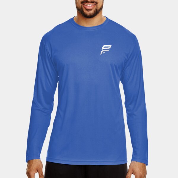Men Performance Pickleflow Long Sleeve (Blue) Thumbnail